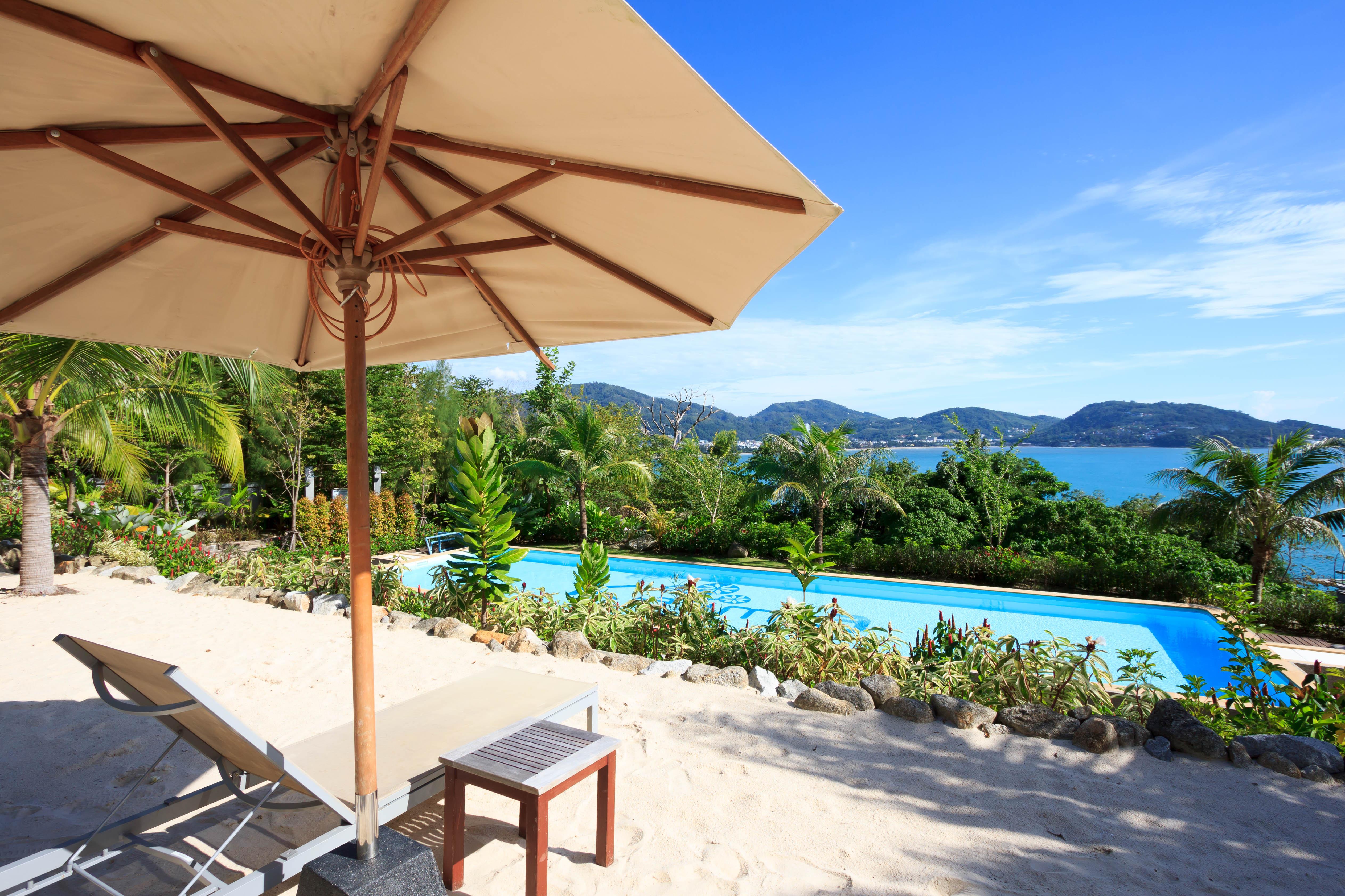 Kalima Resort&Spa - SHA Plus Patong Exterior foto View of the beach at the resort