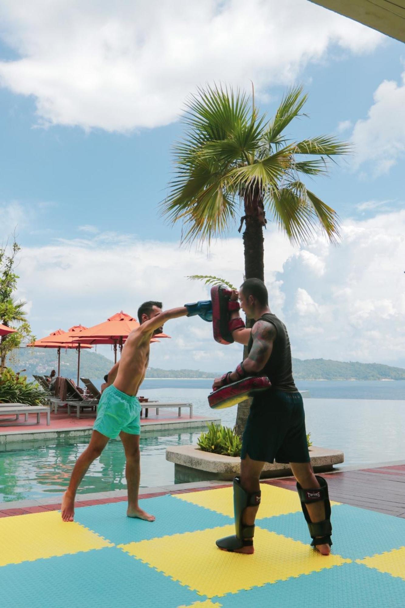 Kalima Resort&Spa - SHA Plus Patong Exterior foto Training with a heavy bag
