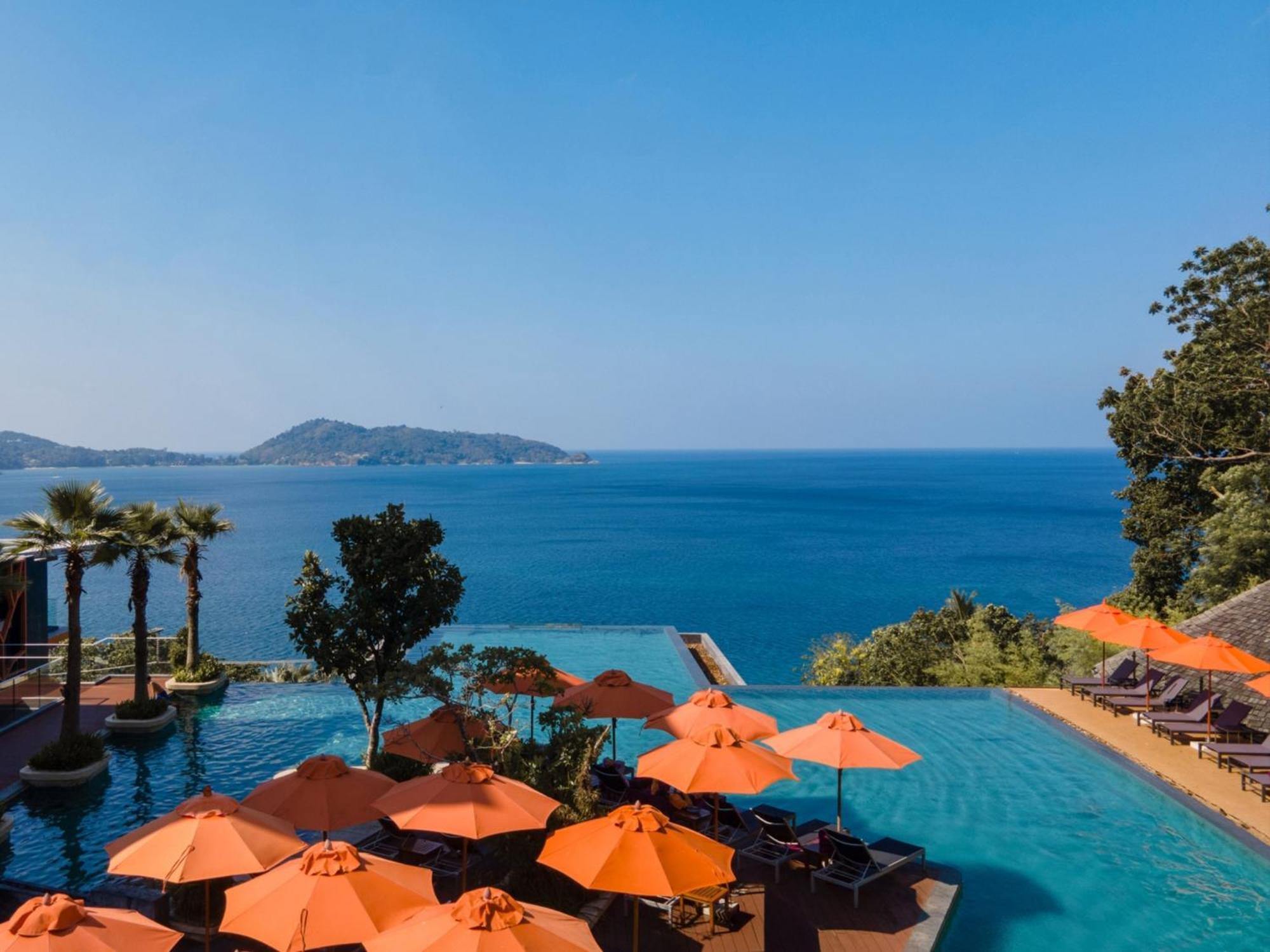 Kalima Resort&Spa - SHA Plus Patong Exterior foto View of the Gulf of Thailand from the resort